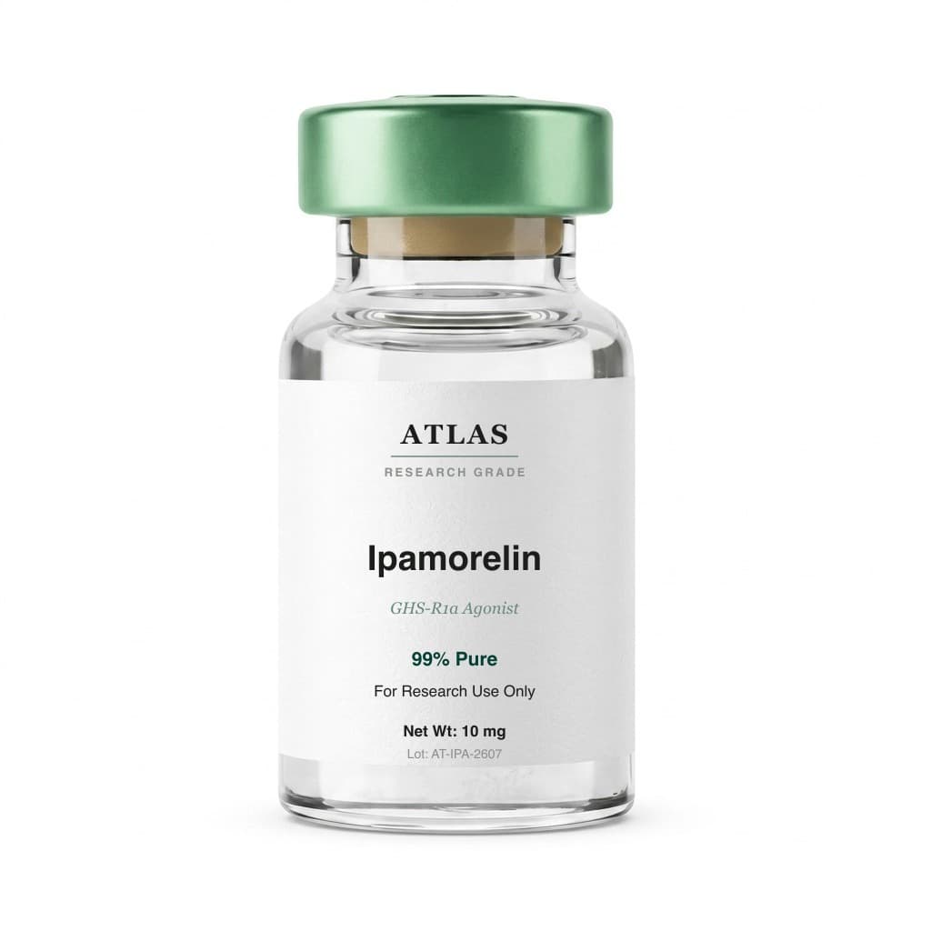 ATLAS — a Ipamorelin research vial white-labeled and dropshipped by PureTide Sciences